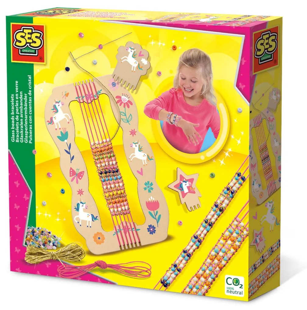 Set creativ - Bratari din margele de sticla