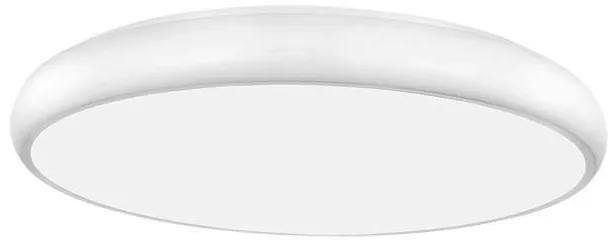 Plafoniera LED design modern Gap alb, 51cm