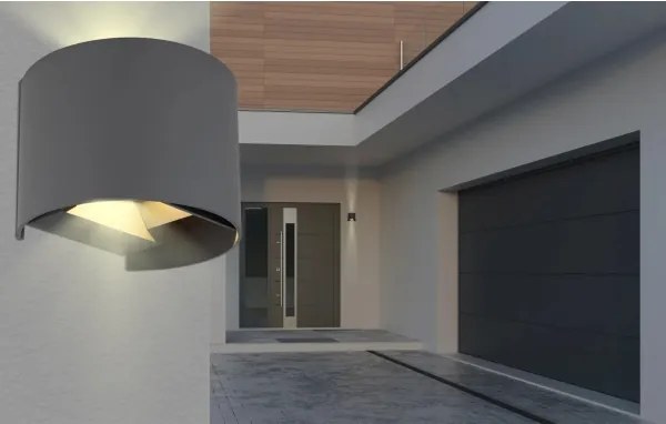 Globo 34168R - Aplică de perete LED pentru exterior VERONIKA 2xED/3W/230V IP54