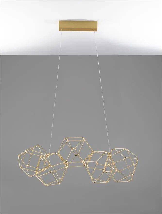 Lustra LED moderna design deosebit NEBULA 84cm