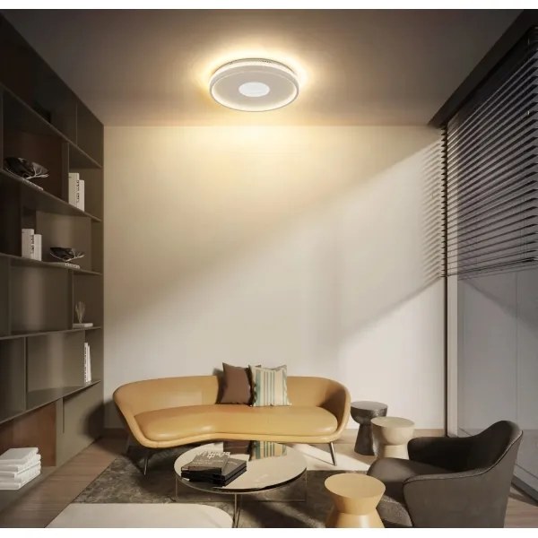 Globo 48563-30S - Plafonieră LED reglabilă SHIRLEY 30W/230V 2700-6500K Ø 41 cm + telecomandă