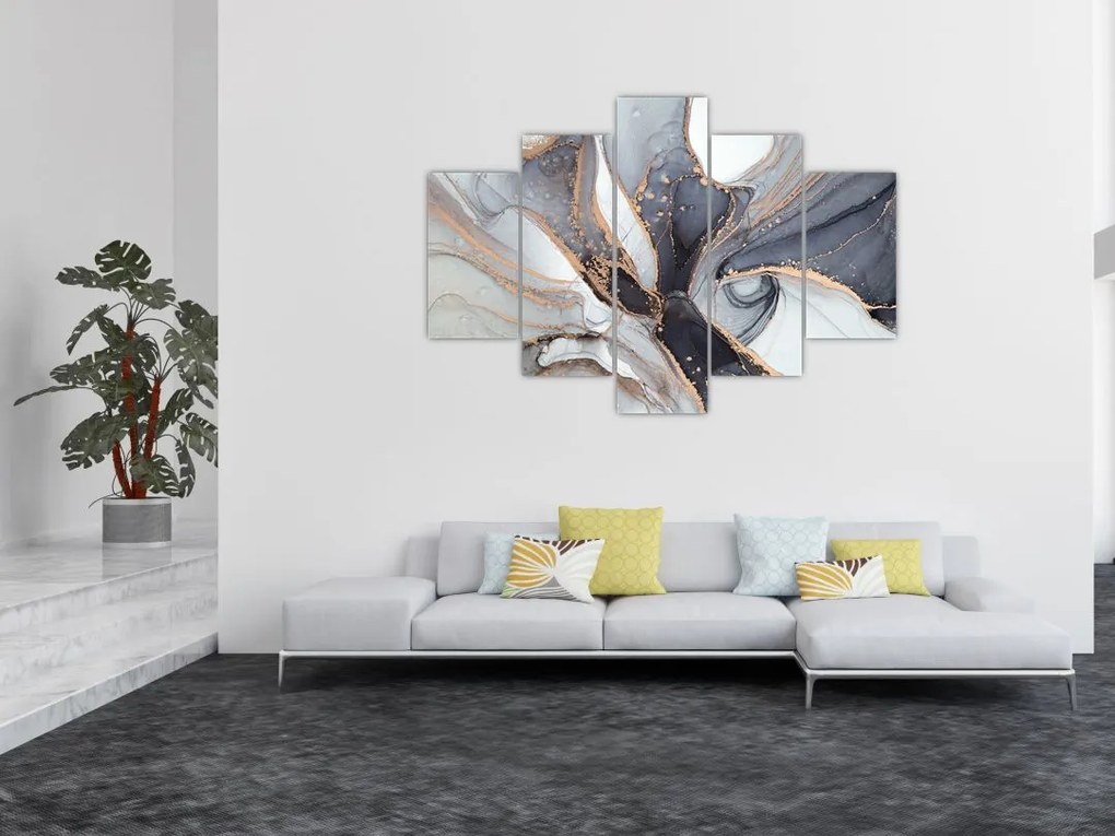 Tablou - Marmură gri (150x105 cm)