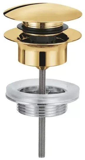 Ventil lavoar Push-Open Grohe Selection auriu lucios Cool Sunrise