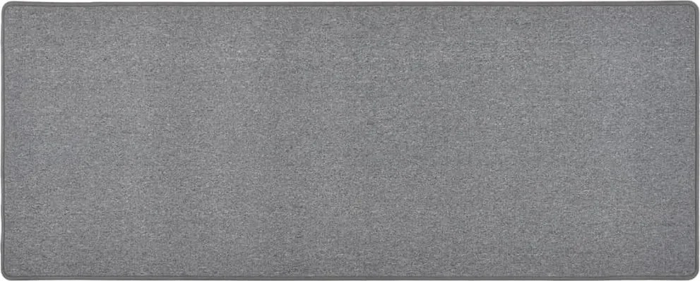 vidaXL Covor traversă, gri închis, 80x200 cm