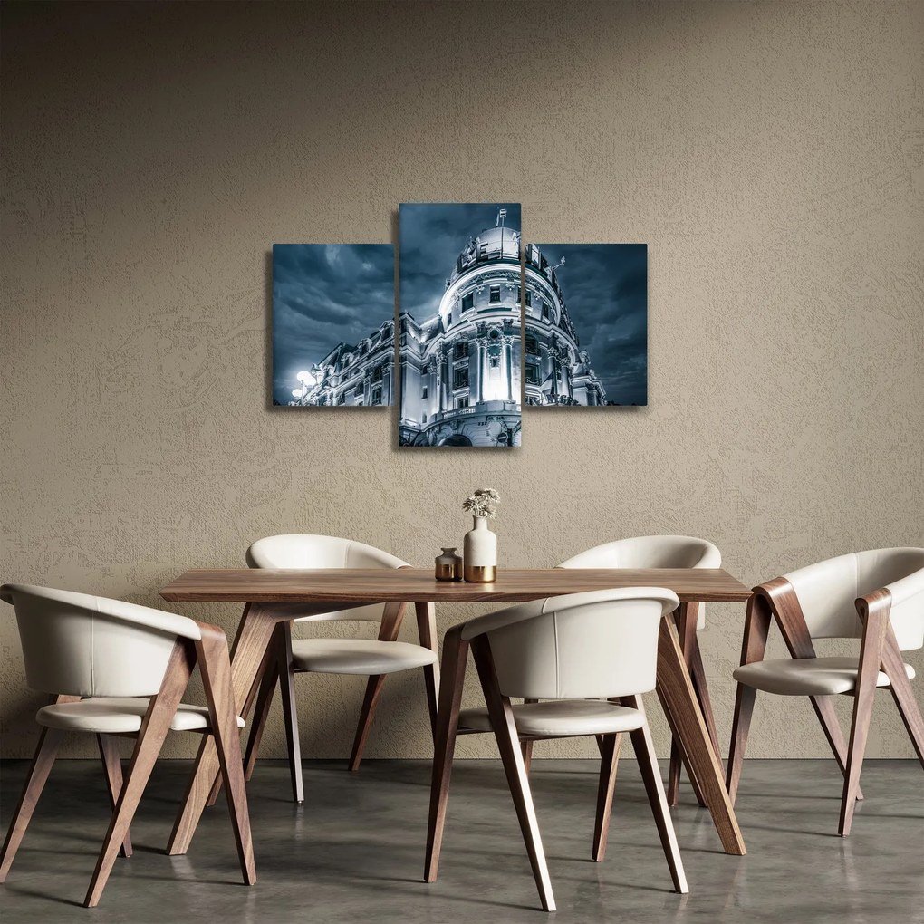 Tablou cu arhitectură în întuneric (90x60 cm)