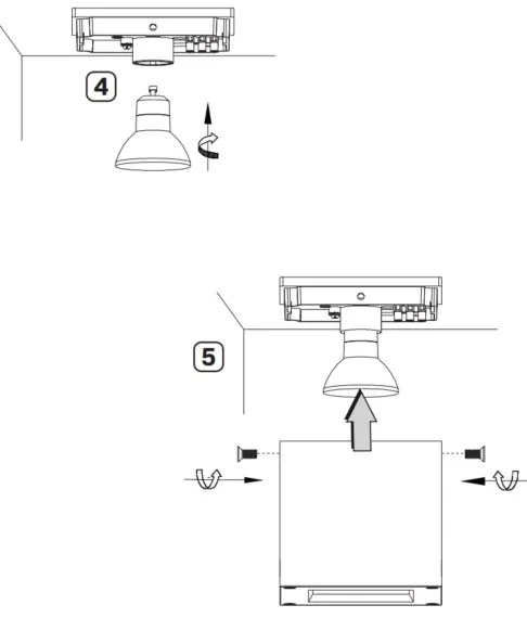 Aplică de exterior MORRIS 1xGU10/35W/230V IP54