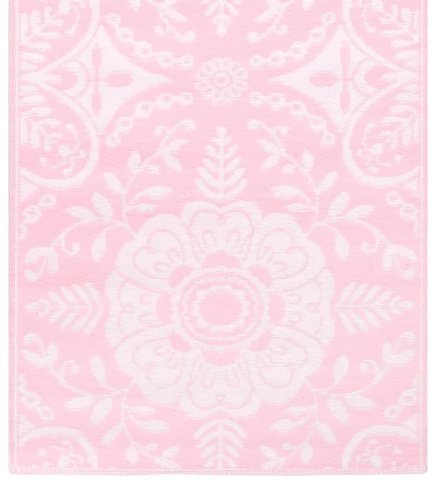 Covor de exterior, roz, 160x230 cm, PP Roz, 160 x 230 cm