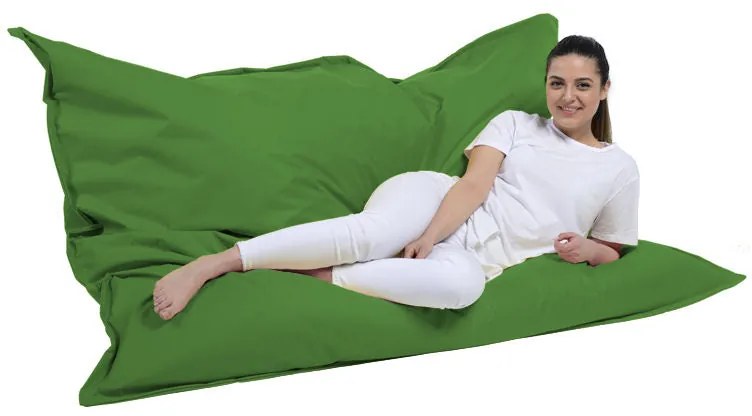 Fotoliu puf pentru grădină Giant Cushion 140x180 - Green