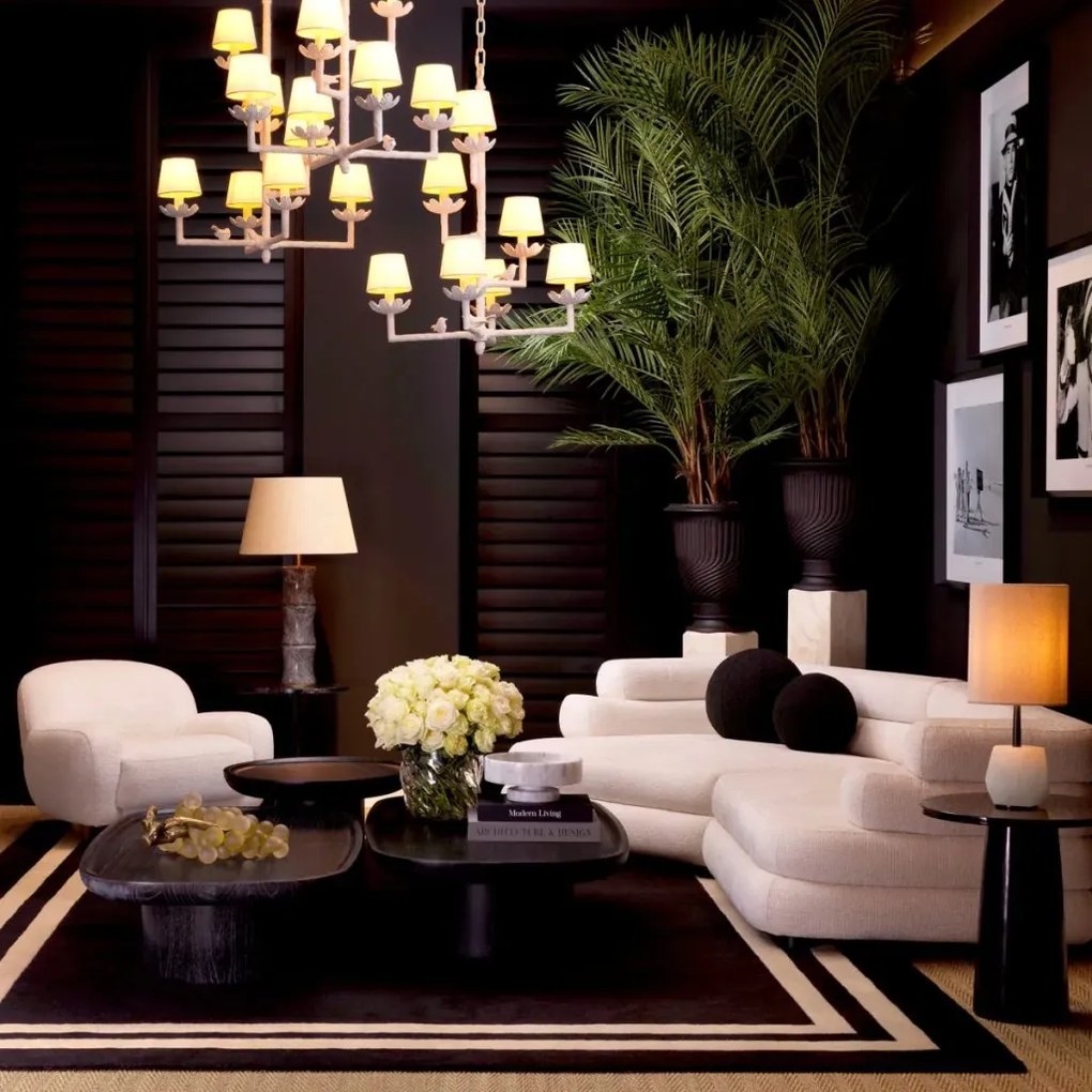 Covor elegant design LUX, realizat manual Celeste 300x400cm 109765 HZ