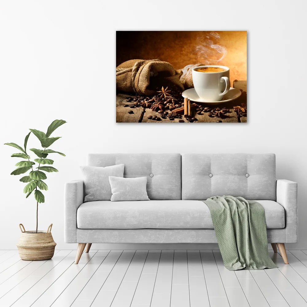 Tablou pe pânză canvas Cafea si mirodenii