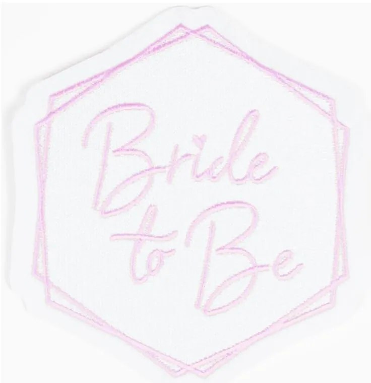 Petrecerea burlacitelor Bride To Be abțibild textil termoadeziv