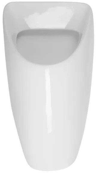 Pisoar Bruckner SCHWARN alimentare posterioară, evacuare posterioară, ceramică/alb