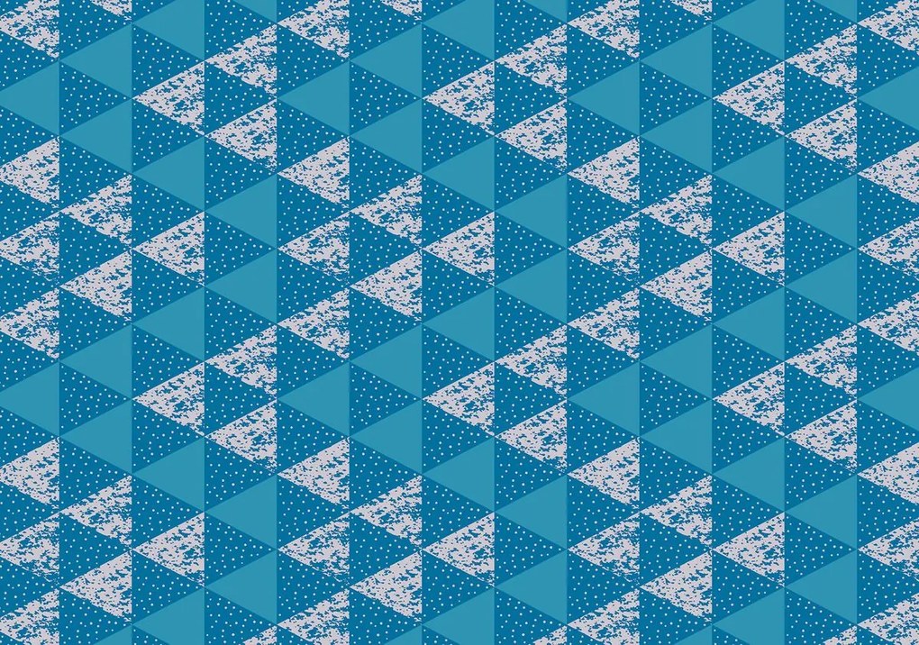 Fototapet - Mozaicuri - triunghi (254x184 cm)