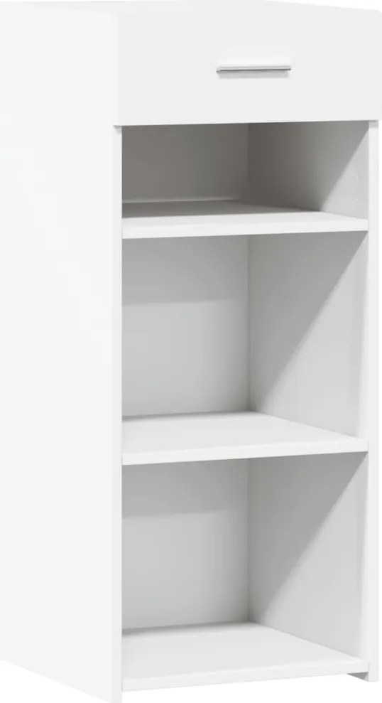 vidaXL Dulap, alb, 40x42,5x93 cm, lemn prelucrat