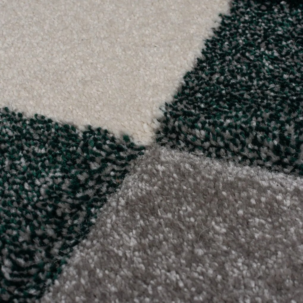 Covor Nimbus Green, Flair Rugs, 160x230 cm, polipropilena, verde