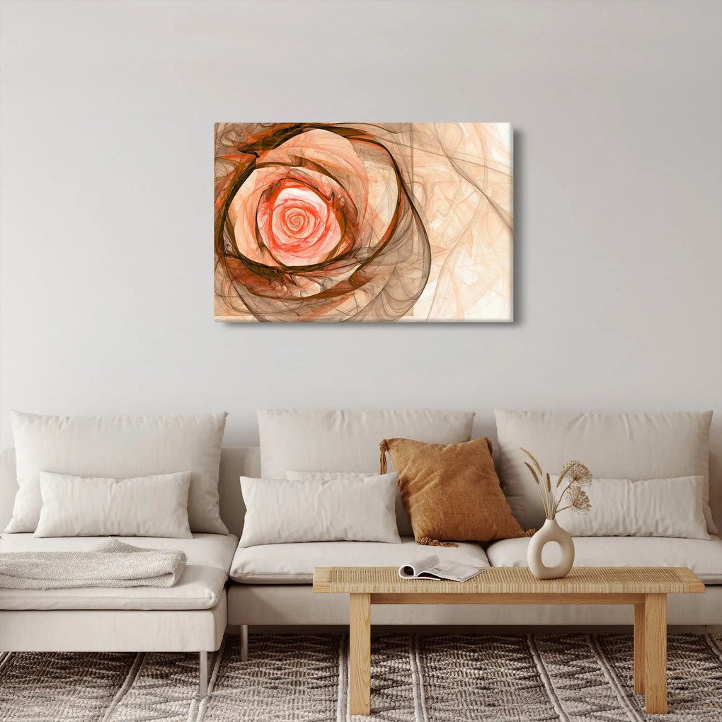 Tablou - Trandafir sufletului artistic (90x60 cm)