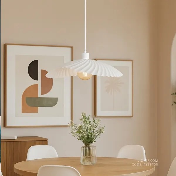 Lampă suspendată pe cablu DANCE 1xE27/40W/230V albă