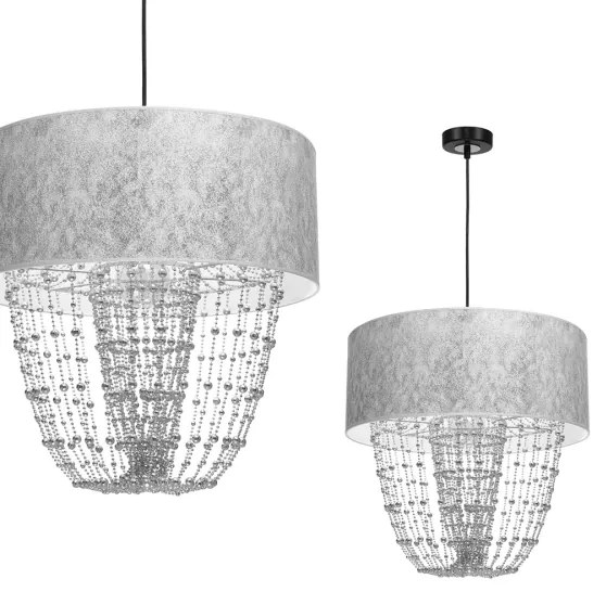 Lustră pe cablu ALMERIA 1xE27/60W/230V