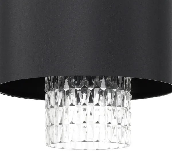 Lustră pe cablu Eglo 39977 SAPUARA 1xE27/40W/230V negru