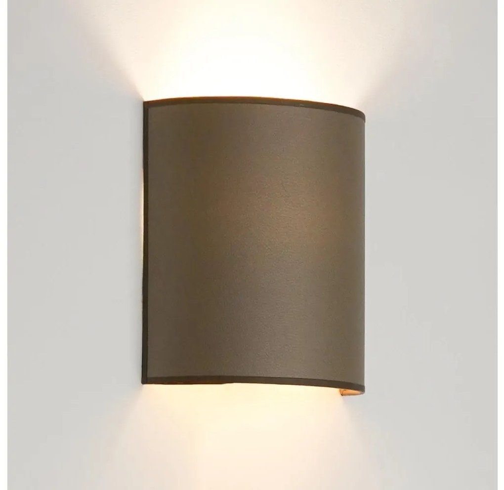 Brilagi - Lampa de perete SEMI 1xE27/15W/230V, Ø 20 cm, maro