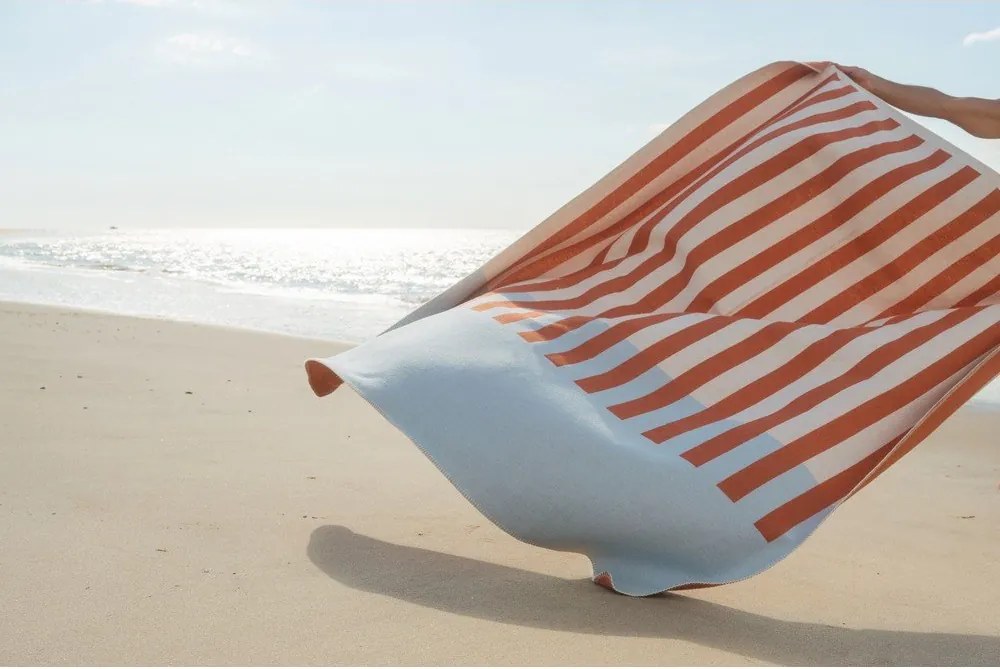 Pătură portocalie 160x200 cm Onu – noo.ma