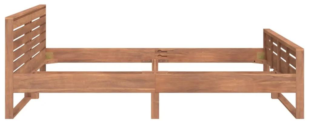 Cadru de pat, 180x200 cm, lemn masiv de tec 180 x 200 cm