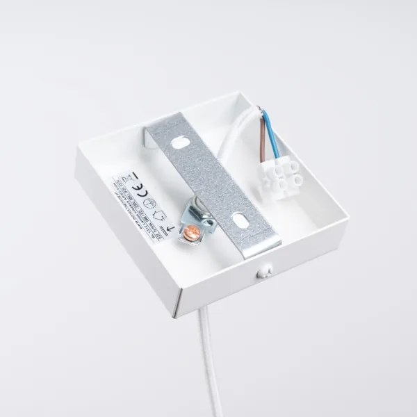 Lustră pe cablu Sollux SL.1312 ARIES 1xE27/15W/230V alb