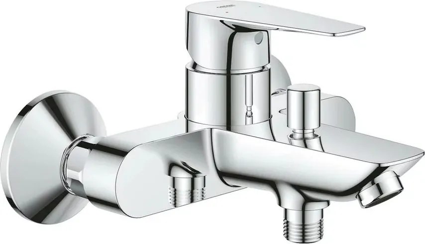 Baterie cada - dus Grohe BauEdge New crom