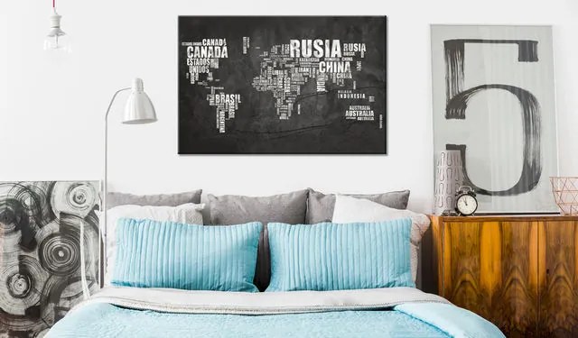 Tablou din plută - Spanish Geography (ES) [Cork Map]