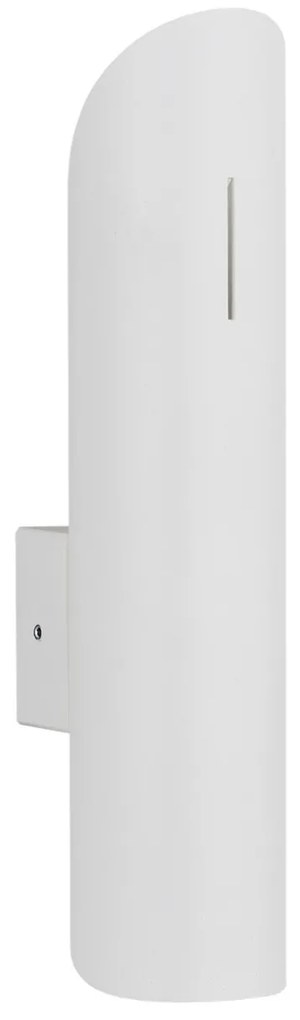 Aplica de perete cu iluminat up/down AKRON alba