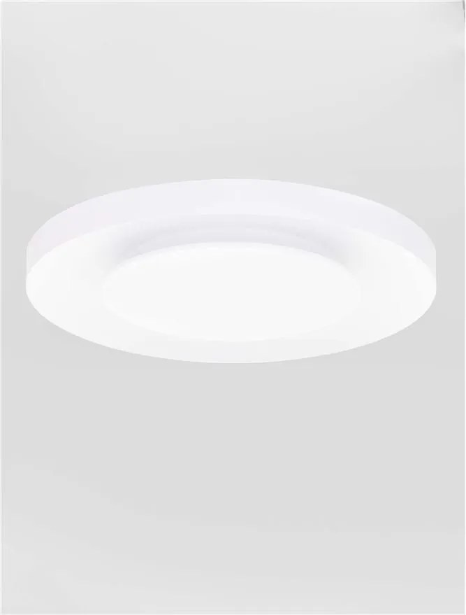 Plafoniera LED design slim PADA alb D-60cm