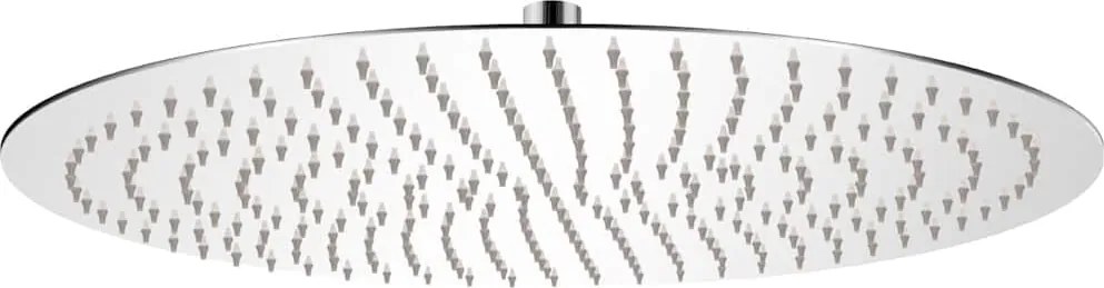 vidaXL Cap de duș rotund tip ploaie, oțel inoxidabil, 50 cm
