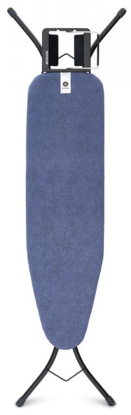 Masa de calcat Brabantia A 110x30cm cu suport de fier, Denim Blue 1003325