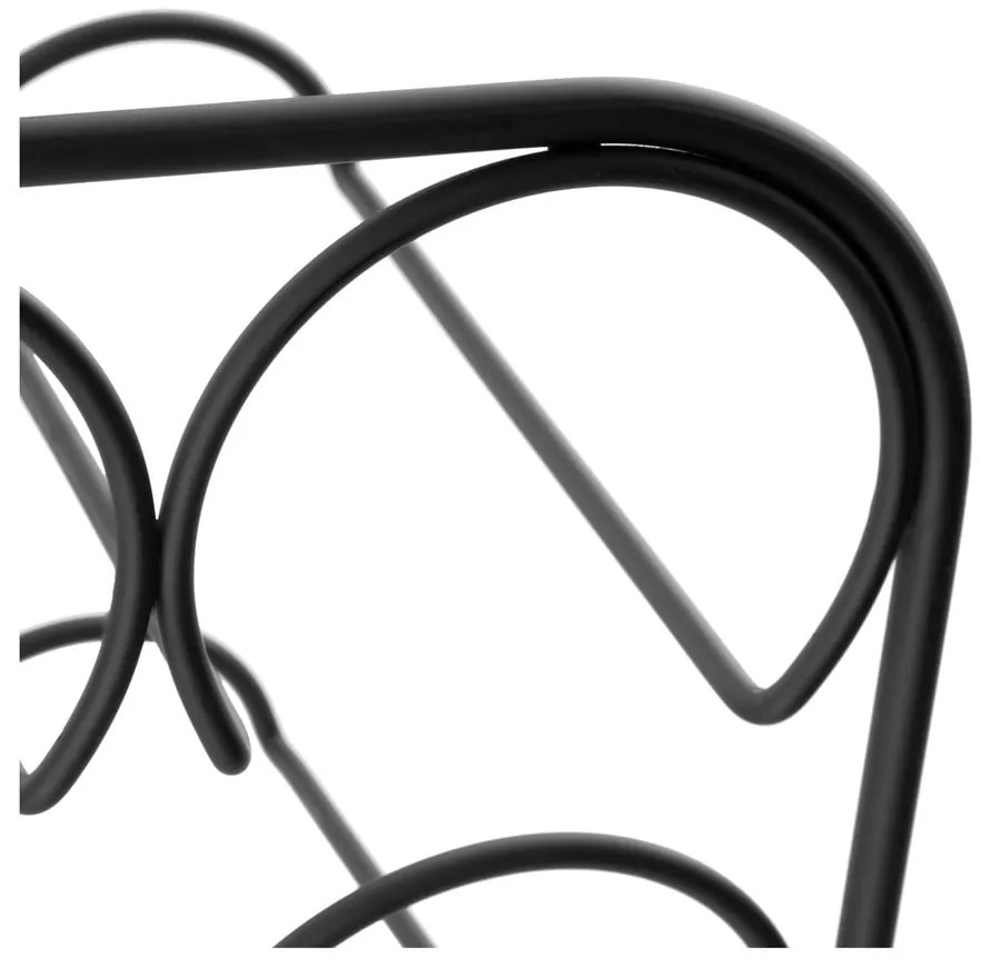 Suport pentru sticle de vin din metal număr sticle 6 – Compactor