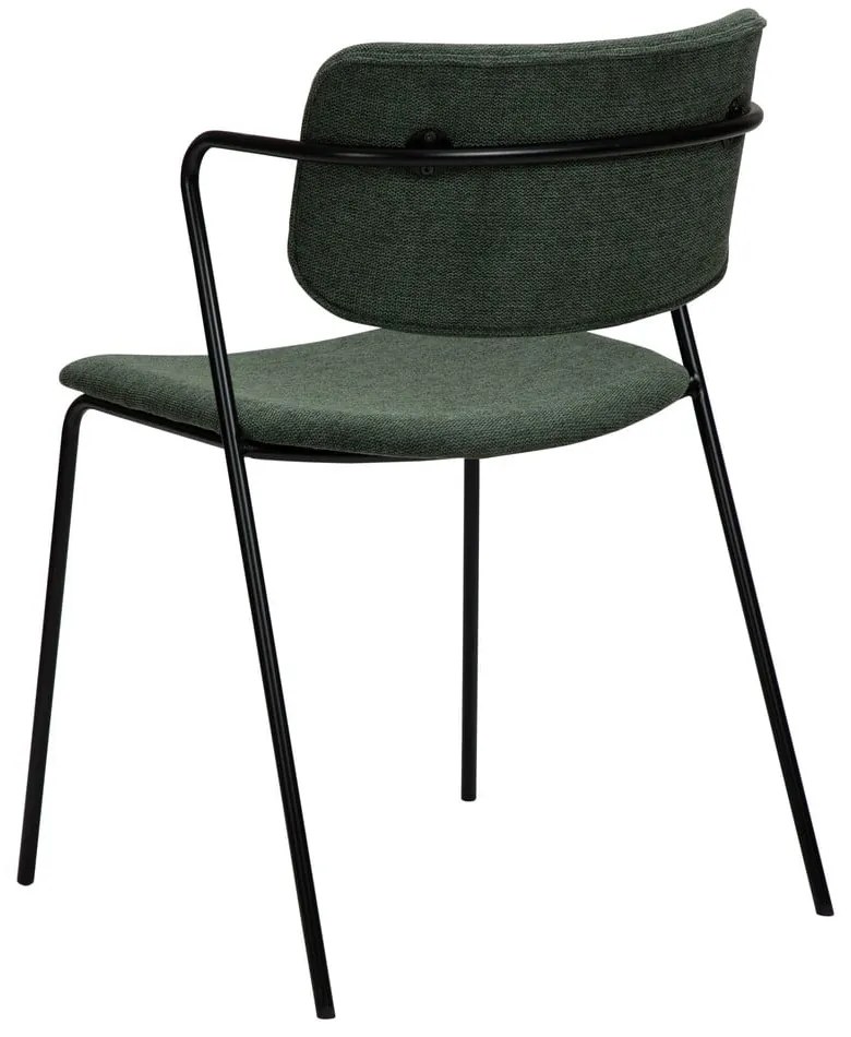 Scaun de dining verde Zed – DAN-FORM Denmark