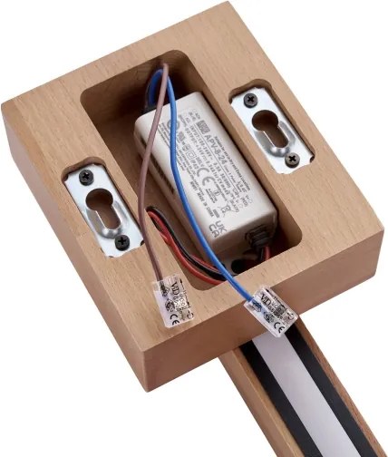 BRILAGI - Aplică de perete LED GARDALINE LED/90W/230V 60 cm stejar
