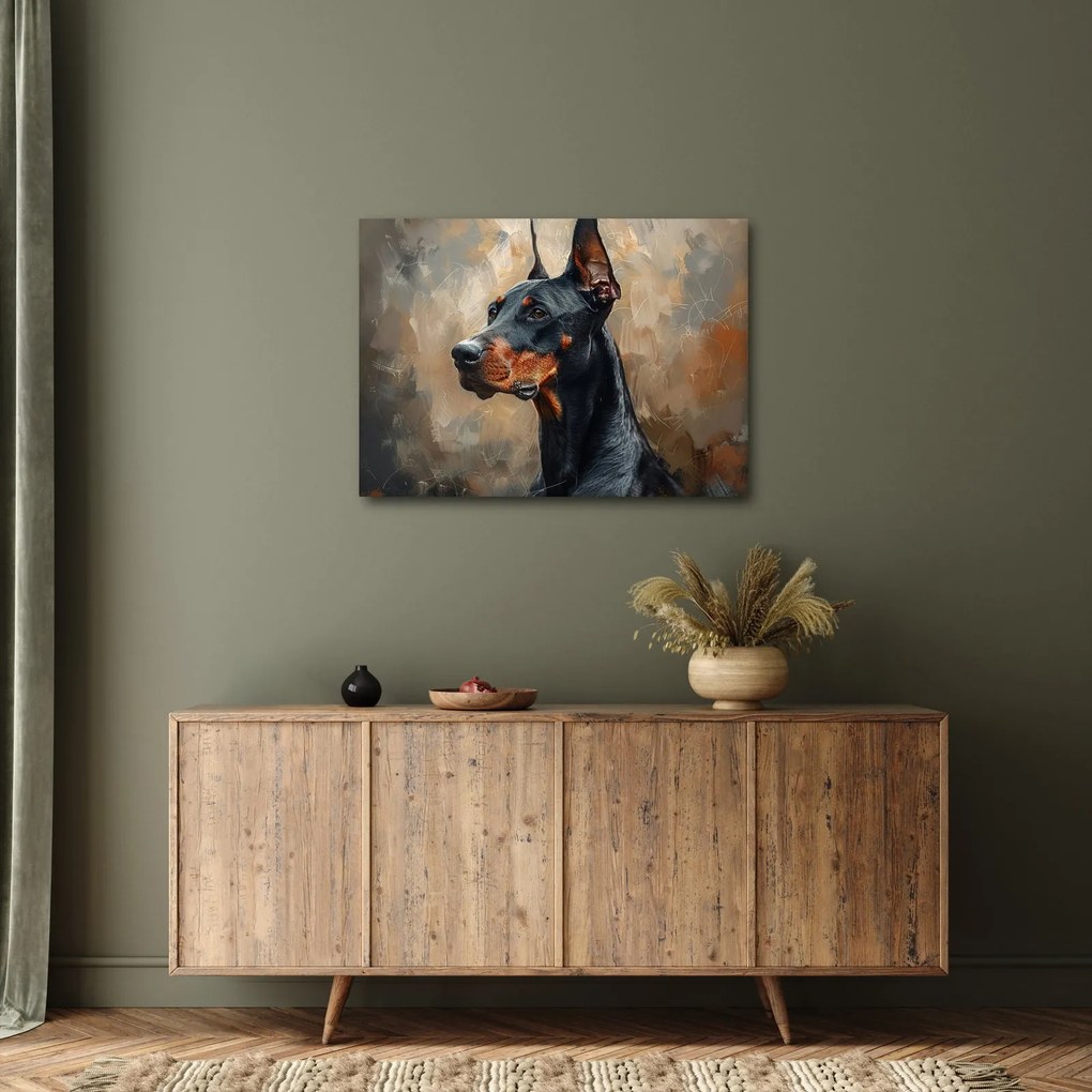 Tablou - Portretul lui Dobrman (70x50 cm)
