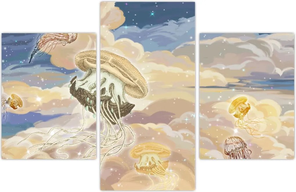 Tablou - Meduză Cerească (90x60 cm)