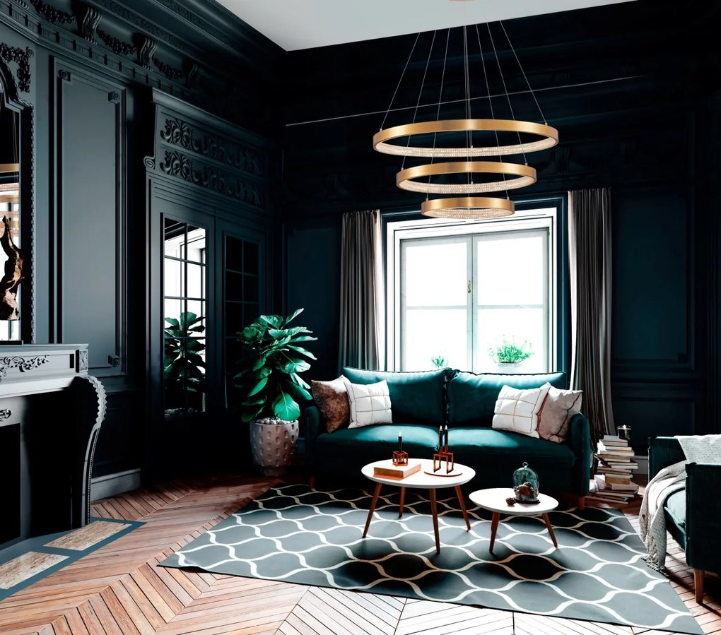 Lustra LED dimabila, design modern PRESTON