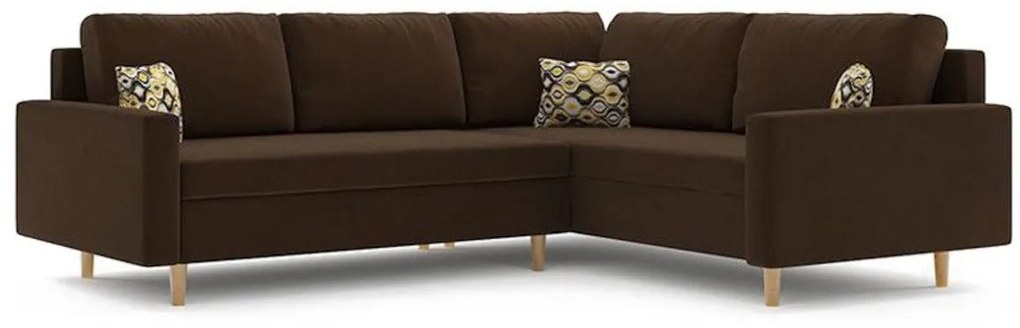 Supermobel Coltar extensibil ASULA 2, 230x75x170, haiti 5/amber 73,stânga