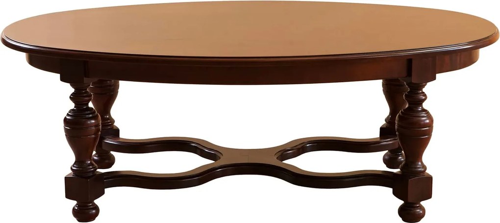 Masă lemn masiv nuc cafea Donya, 140 × 85 × 48 cm