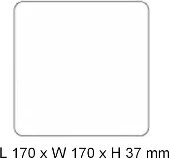 LED plafonieră SAMSUNG CHIP LED/20W/230V 3000K