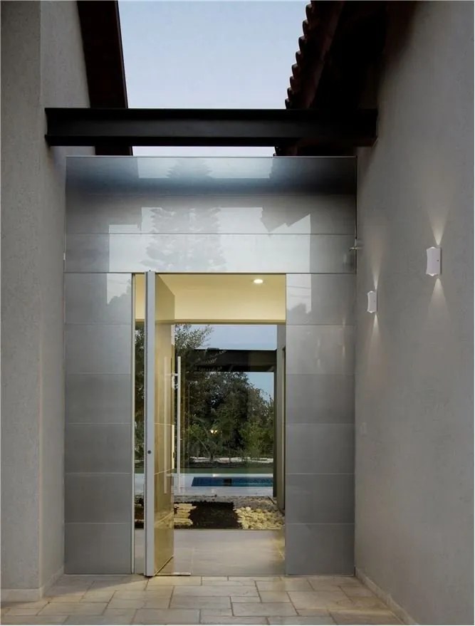 Aplica LED pentru exterior design modern IP54 Dewei alb