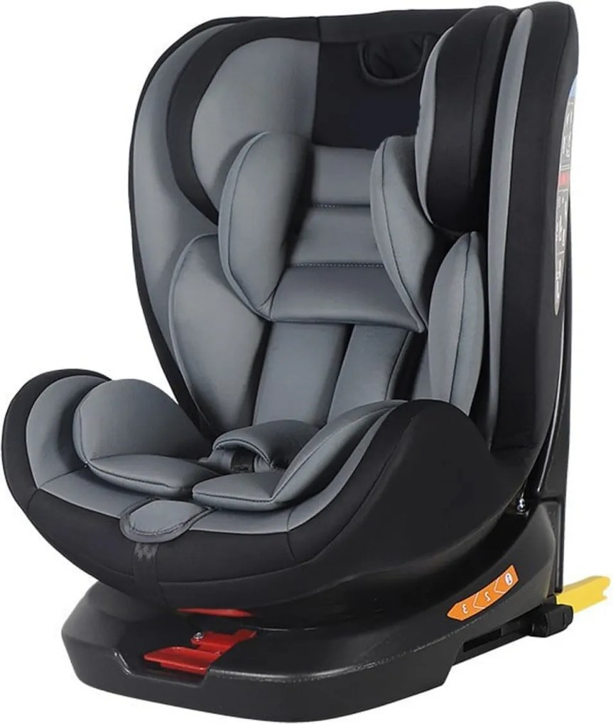 Scaun Auto cu Isofix NOVOKIDS™ Safety Seat 6000, Cu rotire 360 grade, 0-36 kg, Tetiera reglabila pe inaltime, Omologare R-129 i-Size, Transformabil