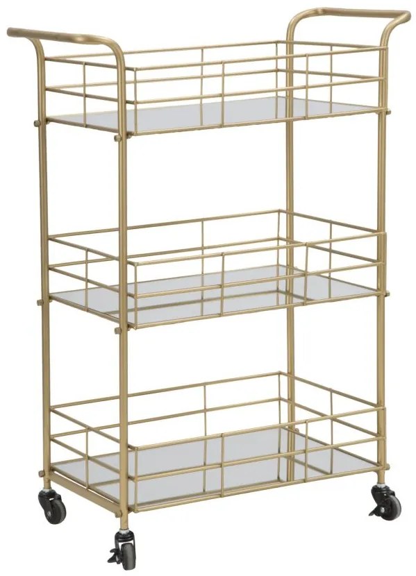 Masa de servire cu roti GLAM  (cm) 60X30,5X80