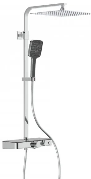 Schütte 60531 - Set de duș OCEAN l. cu baterie termostatică, crom/antracit