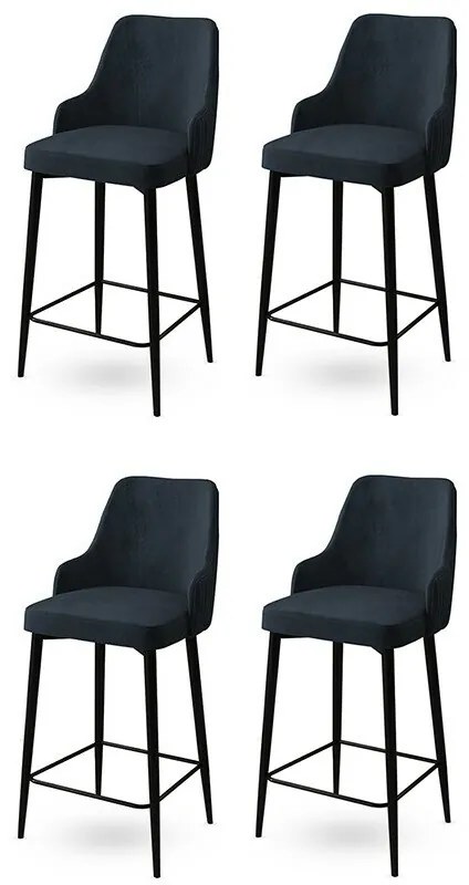 Set de scaune de bar Enox Cappuccino, 4 buc., 4 buc