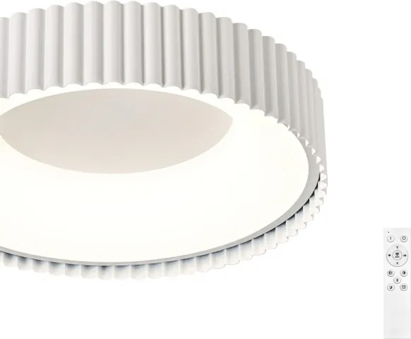 Brilagi - LED dimabil, plafonieră FALCON MODERN LED/30W/230V 40 cm alb + telecomandă