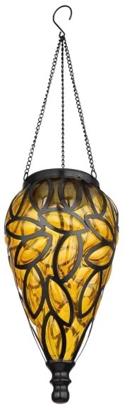 Corp de iluminat LED solar SOLAR LED/0,9W/3,2V IP44 galben Globo 36131A