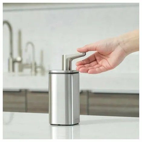 Dispenser de săpun și dezinfectant Simplehuman Pulse 295 ml, oțel inoxidabil, S